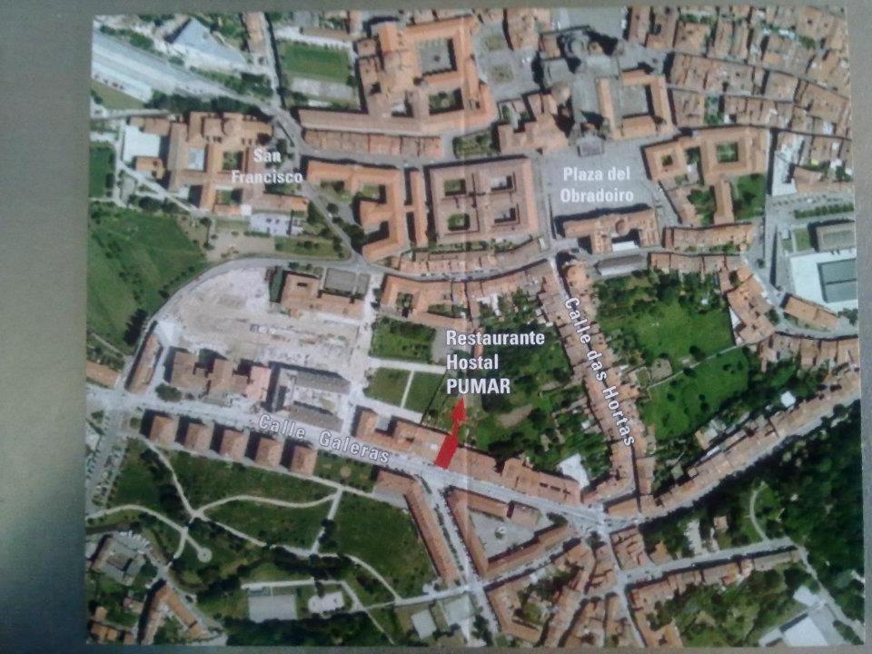 Hostal Pumar Santiago de Compostela Zewnętrze zdjęcie